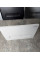Панель змиву Koer KT-0608-03 240x160x10mm пластикова, кнопка закруглена (колір білий) (KR6123)