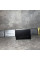 Панель змиву Koer KT-0608-05 240x160x10mm пластикова, кнопка закруглена (колір чорний матовий) (KR6125)