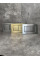 Панель змиву KOER KT-0612-07 240x160x10mm з нержавіючої сталі, кнопка квадратна (колір графіт) (KR6122)