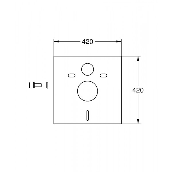 Комплект для звукоізоляції Grohe (37131000)
