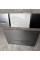 Панель змиву KOER KT-0608-07 240x160x10mm пластикова, кнопка закруглена (колір графіт) (KR6128)