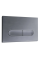 Панель змиву KOER KT-0608-07 240x160x10mm пластикова, кнопка закруглена (колір графіт) (KR6128)