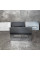Панель змиву Koer KT-0608-01 240x160x10mm пластикова, кнопка закруглена (колір хром) (KR6124)