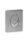 Панель змиву Koer KT-0606-01 157x198x10mm пластикова, кнопка закруглена (колір хром) (KR5342)