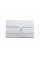 Панель змиву Koer KT-0604-01 240x160x10mm пластикова, кнопка закруглена (колір хром) (KR5323)