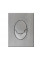 Панель змиву Koer KT-0606-01 157x198x10mm пластикова, кнопка закруглена (колір хром) (KR5342)