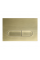 Панель змиву Koer KT-0608-12 240x160x10mm пластикова, кнопка закруглена (колір матове золото) (KR6126)