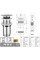 Донный клапан для раковины Koer PW-08-01 1 1/4'' без перелива автоматический СLICK-СLACK (Цвет хром) (KR5786)