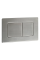 Панель смыва Koer KT-0612-02 240x160x10mm из нержавеющей стали, кнопка квадратная SUS304 (KR6120)