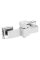 Змішувач для душової кабіни Mixxus Premium DANTE 003 White-Chrome (MI6793)