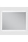 Дзеркало Mixxus Premium OLIVARY MR19-100x80-Reverse з Led Touch, Anti-fog, димером (3-6,5kK) (MP6629)