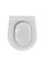 Сидіння-кришка для унітазу Koer AC-0101-SEAT COVER 450х390х80mm дюропласт з мікроліфтом (KR5617)