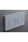 Панель смыва Koer KT-0605-01 220x140x12mm пластиковая, кнопка круглая (KR5317)