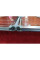 Шторки стеклянные на ванную складные Koer SR BS07-80x140-TR-01 прозрачное стекло Easy Clean 4мм, хром (KR5948)