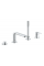 Однорычажный смеситель для ванны на 4 отверстия Grohe Lineare (19577001)