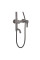 Душова колона із змішувачем Champion SAP-009-J Graphite (нерж. сталь) (CH6165)