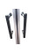 Душова кабіна без піддону Koer SR SC04-90x90x195-TR-07 прозоре скло Easy Clean 5мм, графіт (KR5362)