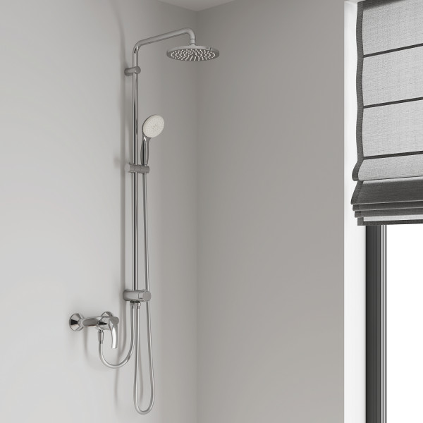 Набор для душа с верхним душем Grohe Eurosmart UA33556003 (33556003+28576000+27541001) (UA33556003)