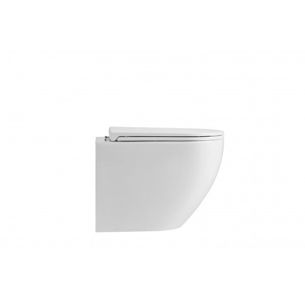 Унитаз подвесной Mixxus Premium Ellipse-0303-R 520x365x360mm, система смыва Rimless (MP6463)