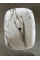 Раковина накладна Mixxus Premium BEVEL-0102 MARBLE 495х370х135mm (MP6519)