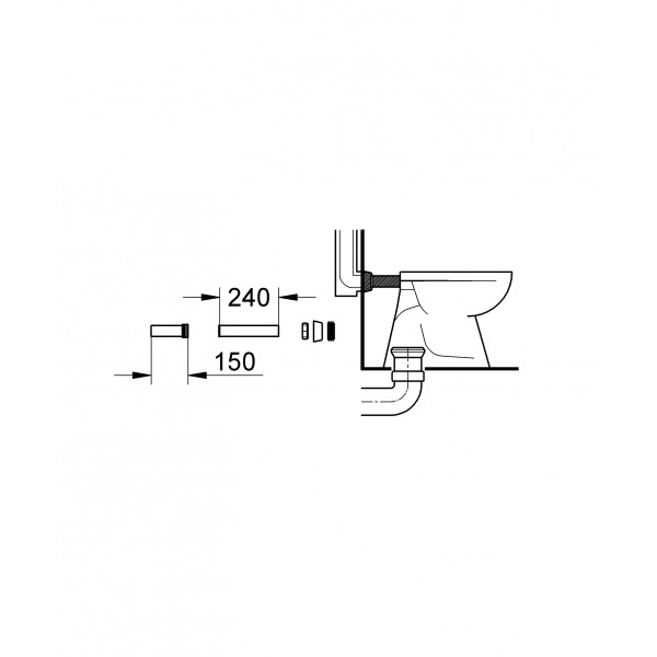 Впускной гарнитур Grohe (37102SH0)