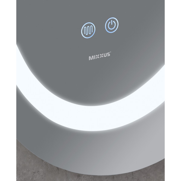 Дзеркало Mixxus PLAIN MV03-50x70 з Led Touch, Anti-fog, димером, регулятором яскравості (MI6664)