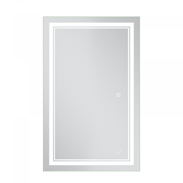 Дзеркало Mixxus Premium QUADRO MR20-50x80-Reverse з Led Touch, Anti-fog, димером, регулятором яскравості (MP6620)