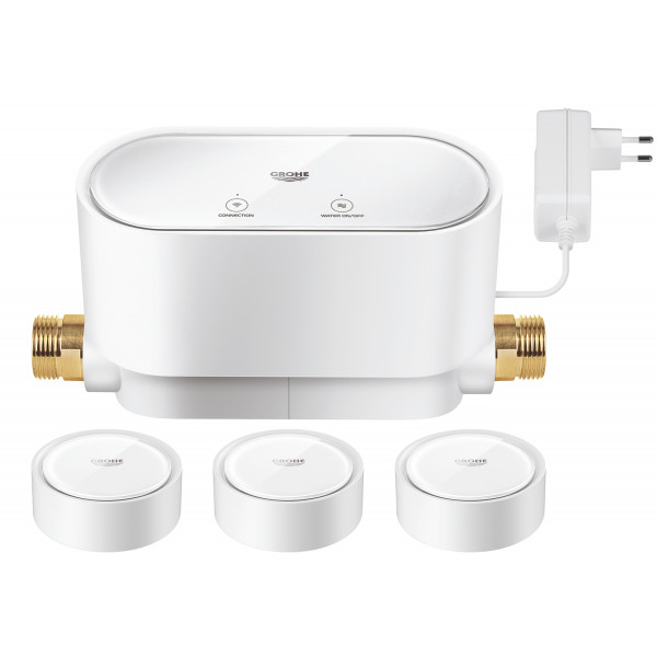 Интеллектуальный контроллер воды с 3-мя датчиками Grohe Sense Guard (22502LN1)