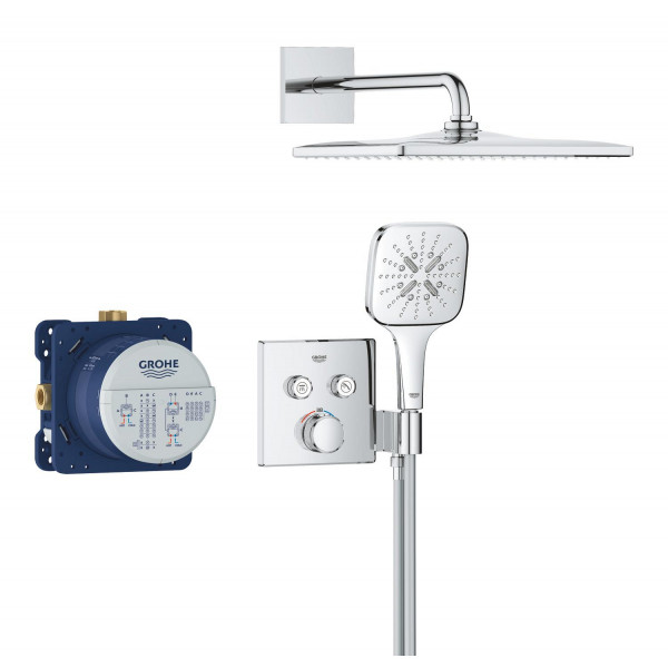 Душевая система скрытого монтажа с термостатом Grohe Grohtherm SmartControl (34865000)