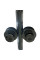 Двері в нішу Koer SR SD06-120x220-TR-01 прозоре скло Easy Clean 8мм, хром (KR5367)
