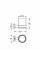 Стакан для зубных щеток Grohe Essentials Cube New (40755001)