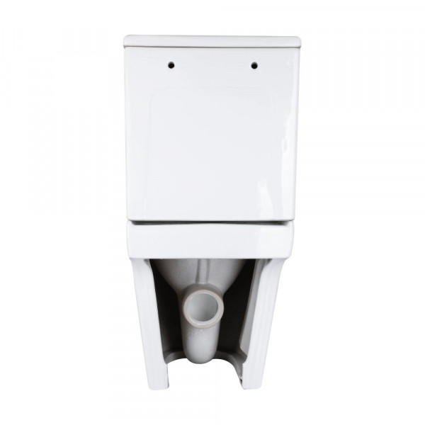 Унітаз-компакт Mixxus BEVEL-0405-R 605х370х800mm, система змиву RIMLESS (MI6728)