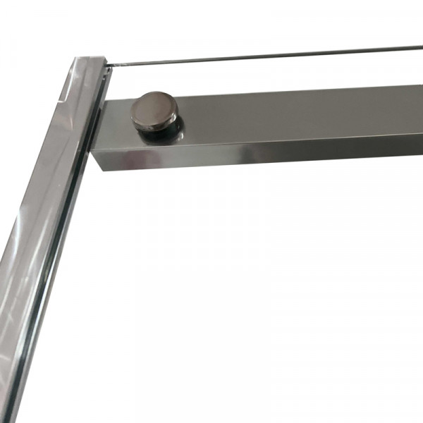 Душова кабіна без піддону Koer SR SC03-90x90x200-TR-02 прозоре скло Easy Clean 6мм SS Color (KR5680)