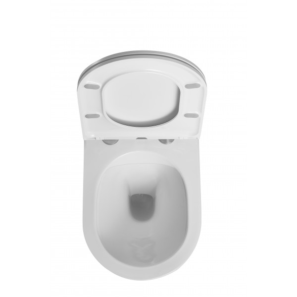 Унитаз подвесной Mixxus Premium Bevel-0301-R 515x355x365mm, система смыва RIMLESS (MP6470)