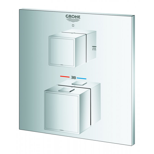 Термостат скрытого монтажа на 2 потребителя Grohe Grohtherm Cube (24154000)