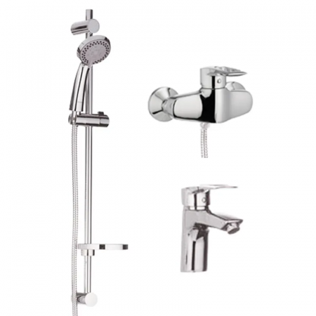 Комплект смесителей для ванной Haiba Hansberg SET - 2 (HB0901)