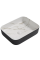Раковина накладна MIXXUS PREMIUM DIVERSE-0110 MARBLE-BLACK 500х390х130mm (MP6517)
