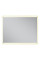 Дзеркало Mixxus Premium OLIVARY MR19-90x70-Reverse з Led Touch, Anti-fog, димером (3-6,5kK) (MP6630)