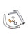 Змішувач для умивальника HAIBA BOLERO 001 HIGH (HB9575)