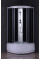 Бокс душовий без гідромасажу Mixxus STRONG SB01-90x90x215-GR SATIN з високим піддоном (MI6885)