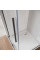 Двері у нішу Walk-In розсувні Koer SR SD07-120x200-R-TR-07 прозоре скло Easy Clean 8мм Графіт (KR5775)