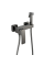 Смеситель для гигиенического душа Koer KB-24037-07 (Цвет графит) (KR6006)