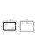 Дзеркало Mixxus STYLE MR03-70x50 з Led Touch, Anti-fog, димером, регулятором яскравості, годинником (MI6006)