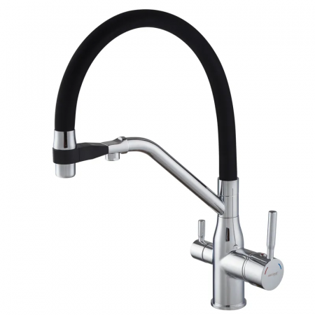 Змішувач для кухні MixxusPremium Gravity 021 REFL.BLACK (MI6977)