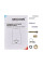 Газова колонка MIXXUS GWH-0510 BASIC GLASS димохідна 10 л/хв (панель зі скла з малюнком) (WH0026)