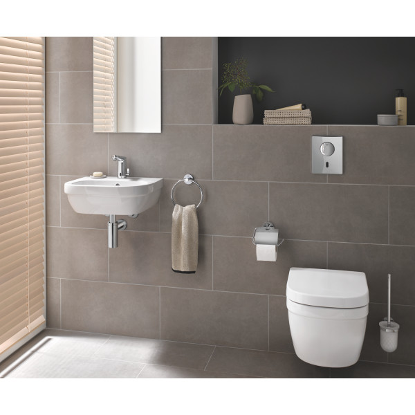 Сифон для раковини GROHE 28912000 без випуску (під донний клапан) без ревізії (Колір хром) 1 1/4'' (28912000)