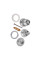 Донный клапан для раковины Koer PW-11-01 1 1/4'' универсальный (с/без перел) СLICK-СLACK (Цвет хром) (KR5790)