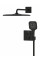 Душевой комплект Grohe Grohtherm SmartControl из Rainshower 310 Mono Cube (34865KF0)