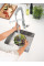 Змішувач для кухні з гнучким виливом Grohe Eurocube (31395DC0)