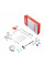 Душевая колонна со смесителем Koer KB-56030-01, 3 функции (KR5427)